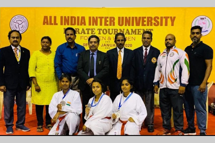 All India Inter University Karate Men and Women Tournament 2019 – 20