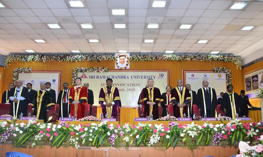 21st Convocation-march, 2015