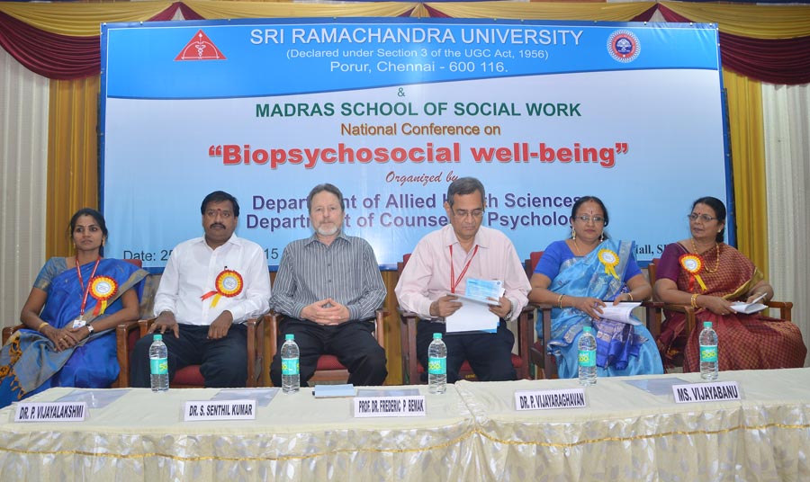 National Conference on Biopyschosocial well-being