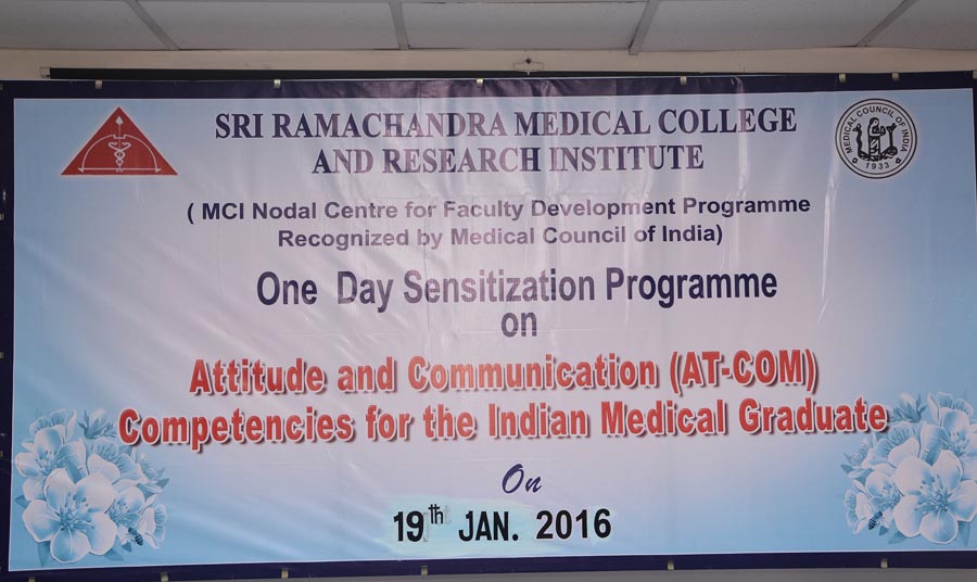 Attitude and Communication (AT-COM) Competencies for the Indian Medical Graduate