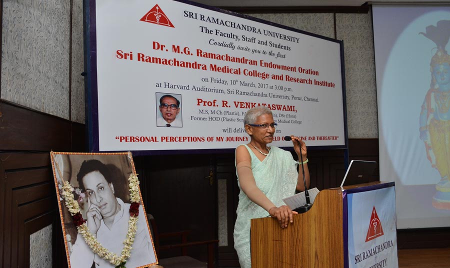 Dr. M. G. Ramacahndra Endowment Oration